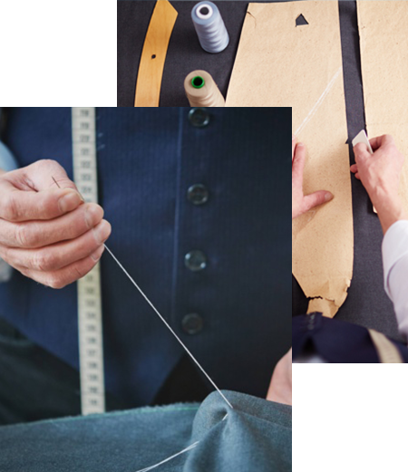 Änderungen an Kleidung für Damen und Herren